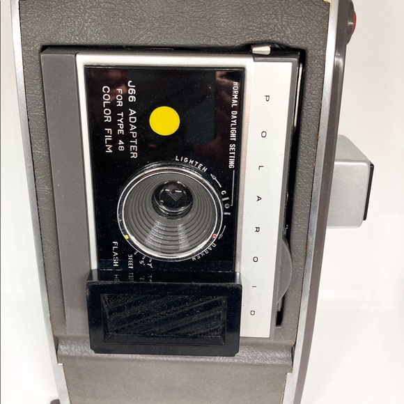 Vintage 1960s Folding Polaroid Land Camera w/ Original Leather Case,Accesories - Picture 9 of 16